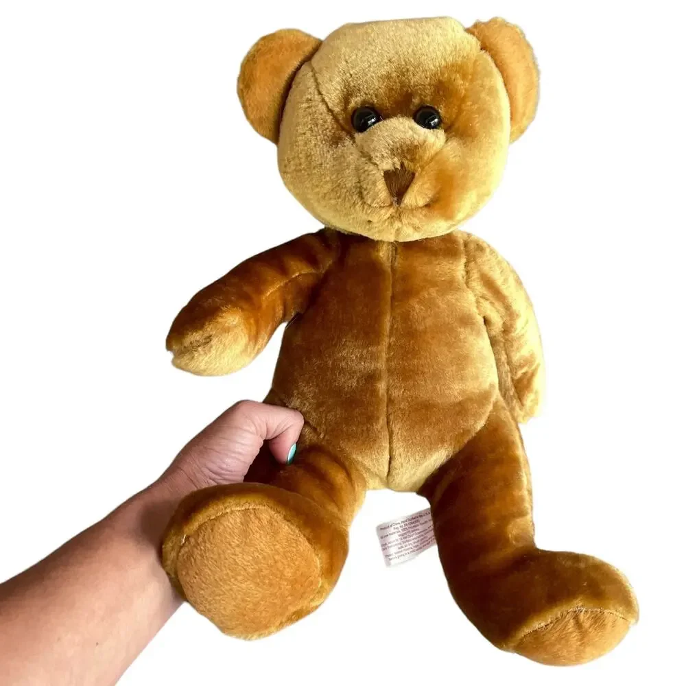 Pawsenclaws Teddy Bear Plush Stuffed Animal Toy Zipper Back Stitched Nose READ